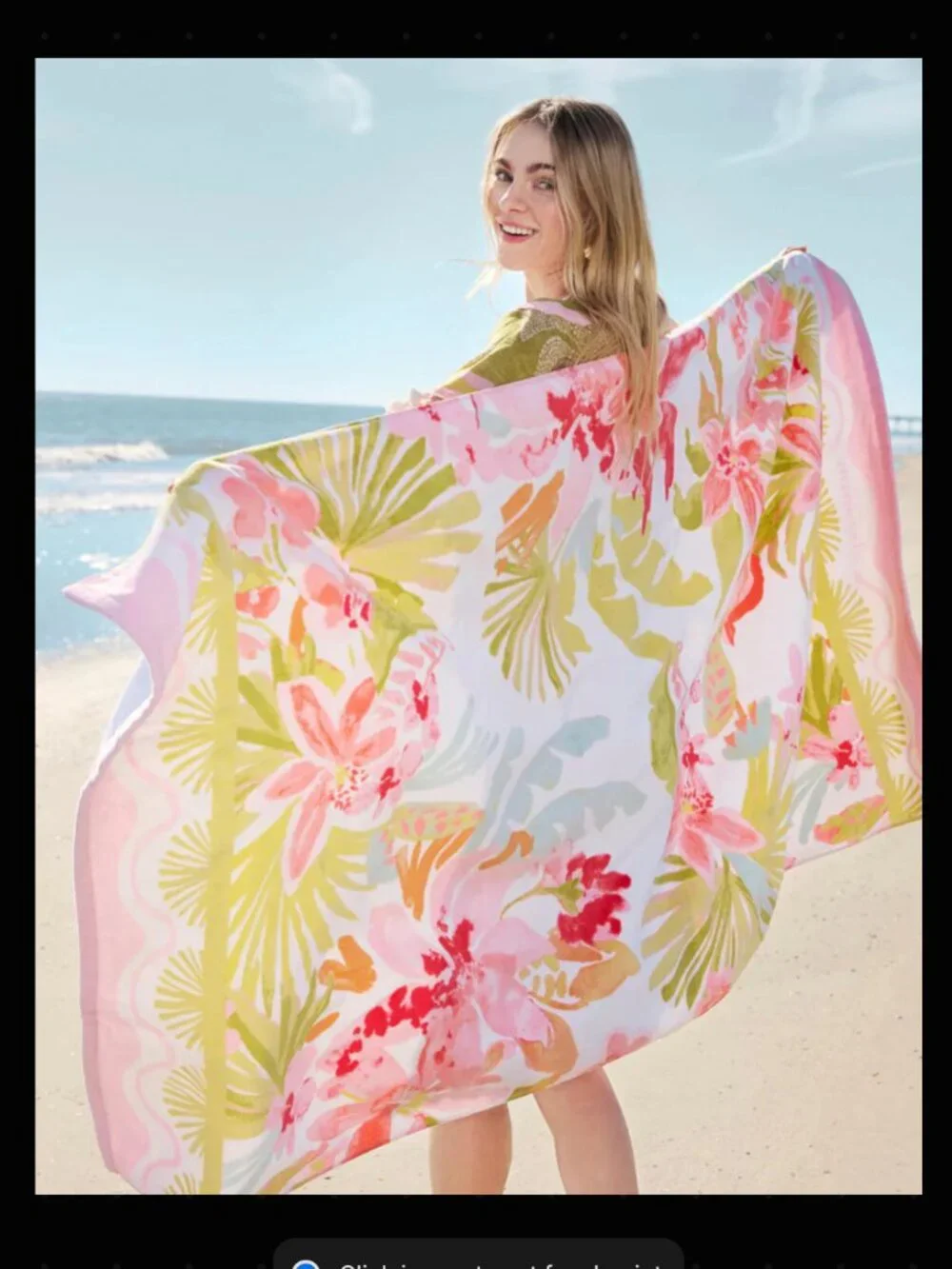 Spartina 449 - Beach Towel Castillo Tropical